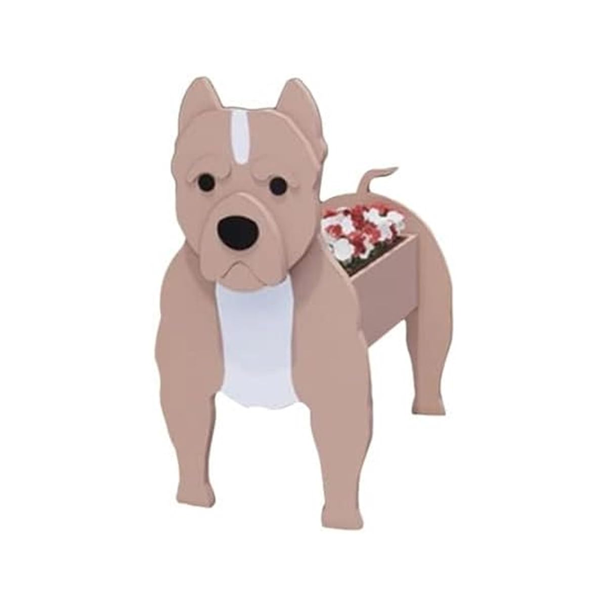 Cute Dog Planter Pot, Detachable PVC Animal Flower Pots for Succulents
