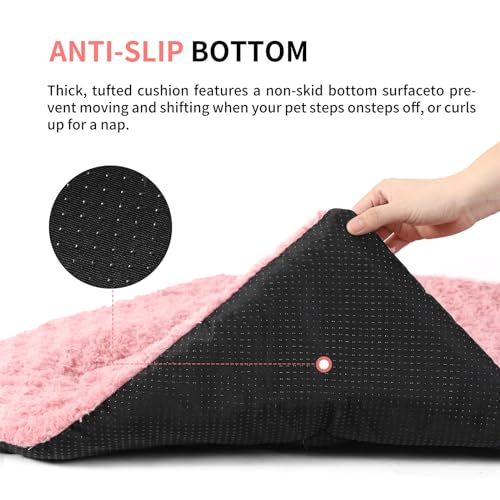 NOYAL-Dog-Bed-Mat-Soft-Washable-Dog-Crate-Pad-Non-Slip-Bottom-High-Resilience - Cucciolini Doodles   NOYAL-Dog-Bed-Mat-Soft-Washable-Dog-Crate-Pad-Non-Slip-Bottom-High-Resilience