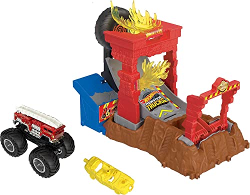 5-Alarm Fire Crash Challenge Playset