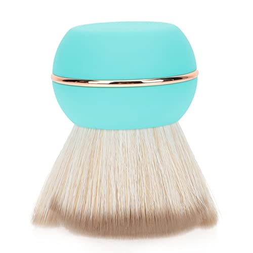 SHERCHPRY 1Pc Portable Makeup Powder Brush Durable Female Cosmetic Applicator for Blush and Shading Cat Paw Design for Travel No Shedding Multi Functional Beauty Tool