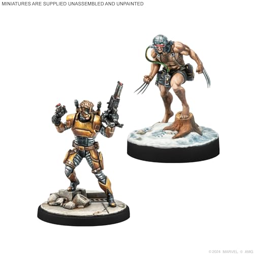 Marvel: Crisis Protocol Weapon X & Maverick Character Pack miniatura 3