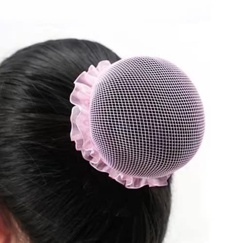 Redinha de cabelo, redinha para Coque - uso adulto e infantil (rosa)