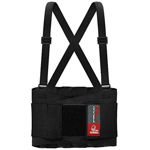 Cinta Lombar Epi Segurança Faixa Ergonômica Coluna Postura (M)