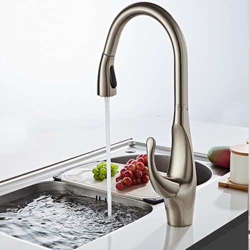 Robinet de cuisine mitigeur monocommande laiton rotation 360 évier mitigeur