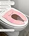 Hippypotamus Travel Potty Seat for Toddler - Folding Potty Training Seat - Portable Toilet Seat Cover for Baby & Kids (PINK Unicorn)