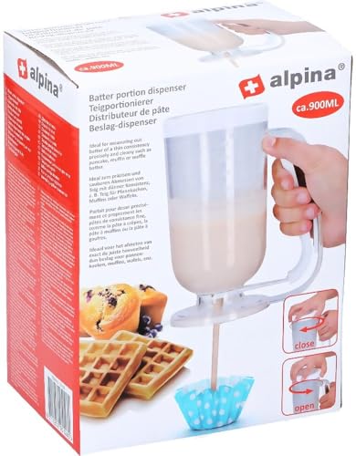 alpina Teigportionierer - Für die genaue Dosierung von Karamell - 900ML - 10 x 20 CM