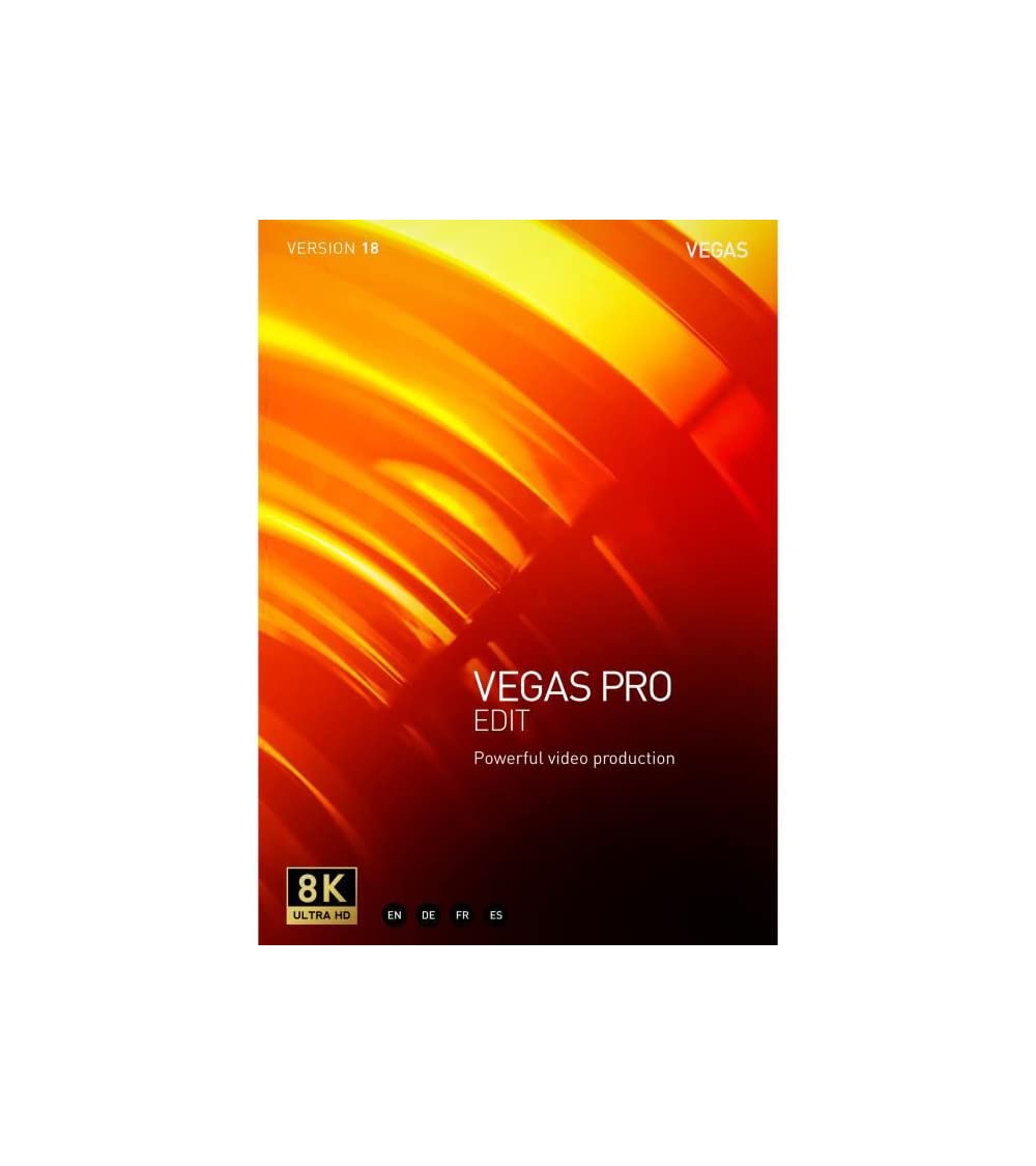 VEGAS Pro|18 EDIT|1 Device|Unbefristete Lizenz|PC|Disc|Disc