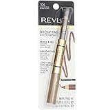 Revlon Brow Fantasy Pencil & Gel, Dark Blonde [104], 0.04 oz (Packs of 2)