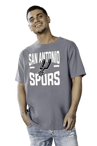 San Antonio Spurs NBA Officially Licensed T-Shirt Ringspun Bold Team Color, Medium