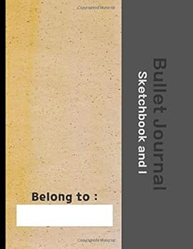 Paperback Bullet Journal: Sketchbook and I (Dot and grid-8.5X11) Book