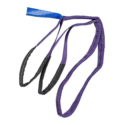 TOPINCN Sangles de Levage Violettes Robustes, capacité de Charge de 1T, Sangles Haute Résistance pour L'ingénierie des Navires (#1)