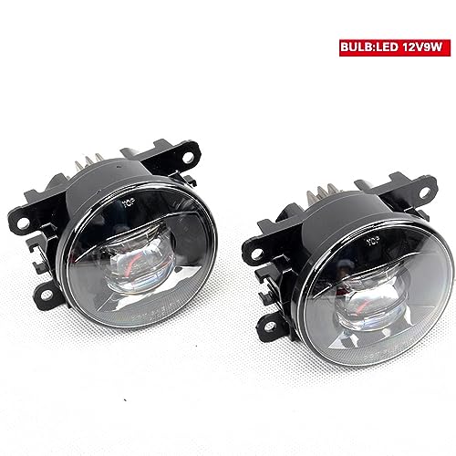 Conjunto De Farol De Nevoeiro Dianteiro Led Luz De Circulação Diurna Pára Choque Dianteiro Quadro Ca