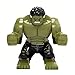 DEERO Blocs De Construction De Figurines De Super Héros, Tueur De Crocodile, 10.5cm, Jouets pour Enfants (Hulk)