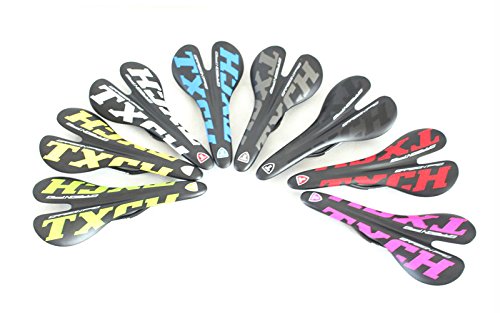 Generic Brown : Catazer Carbon Full Carbon Fiber TXCH Road Bicycle Saddle Cycling Parts Saddle Carbon For Man and Woman Bike Saddle 8 Color