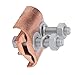 BAFOVY Parallel Groove Clamp, Copper Heavy Duty Wire Clamp with Dual Bolts for 50 to 240 ², Ideal for Electrical Connections in Power Industries