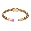 Betsey-Johnson-Pencil-Hinge-Bangle-Bracelet Betsey Johnson Pencil Hinged Bangle
