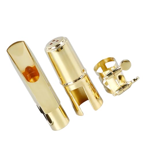 Embout de saxophone Walfront en métal avec projection sonore claire et installation facile