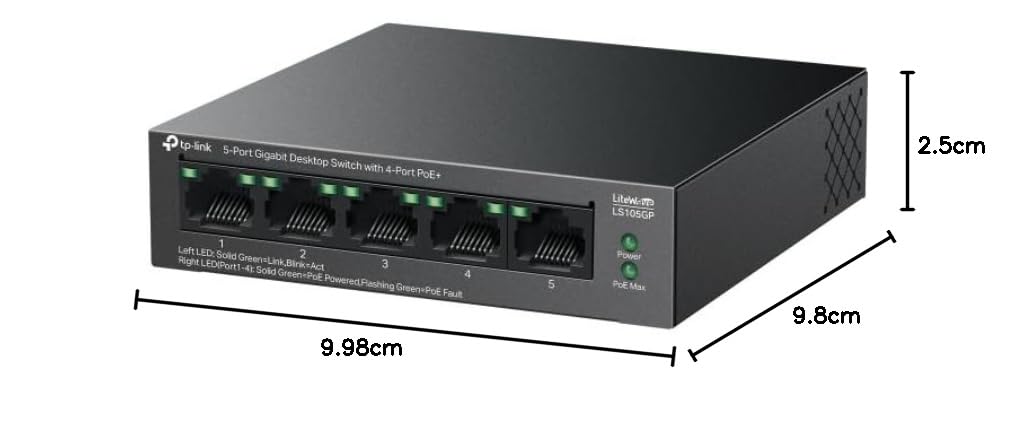 TP-Link Gigabit Ethernet Switch - PoE+ & Security -8