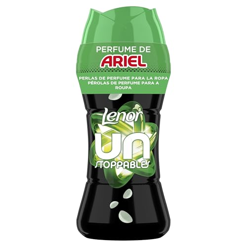 Lenor UNstoppables Perlas de Perfume para la Ropa, 23 Lavados (270g), Suavizante con Fragancia Ariel, Potenciador de Frescor