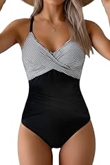 Black White Stripe Top