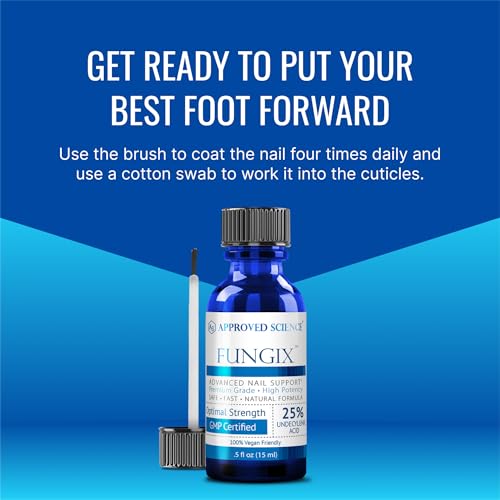 image for Approved Science Fungix - Nail Fungus Formula - With Tea Tree Oil, 25%