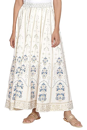 Image of Aurelia Women Polyester Contemporary Maxi Skirt
