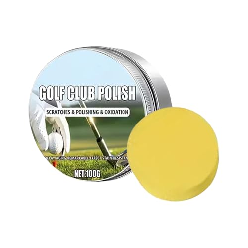 caiduos Limpiador de palos de golf | 100 gramos de pulidora multifuncional con, eliminador de arañazos de palos de golf, para golfistas, juego, césped, ejercicio, entrenamiento, jardín, deportes