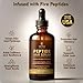 INFINA ESSENTIALS Peptide Hair Serum for Hair Growth Men & Women - Copper Peptides for Hair Growth - Caffeine Hair Growth Serum for Hair Thinning & Loss - Multi Peptide Serum for Hair Density 2 fl oz