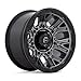 D825 17X9 6X5.5 M-GNMTL BLK-RG -12MM Custom Wheel
