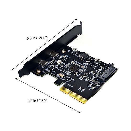 Carte d'extension USB 3.1 pour connecter vos disques Type-C au bureau