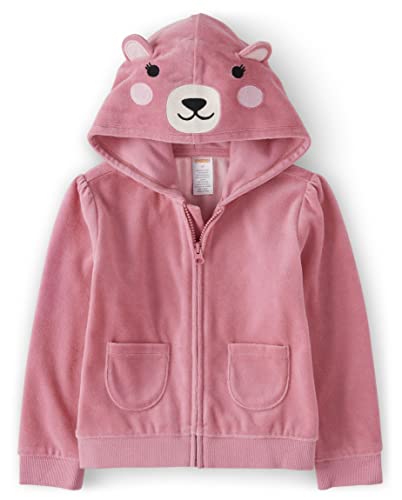Gymboree Baby Girls' and Toddler Long Sleeve Hoodie Sweatshirt