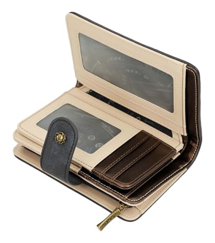 Billetero Mediano RFID Studio Cartera Tarjetero para Mujer y Hombre 3