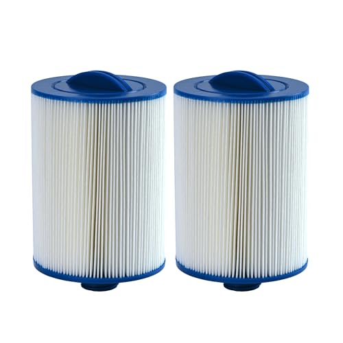 Malaka Spa Filter Cartridge Compatible with PWW50P3 6CH-940 FC-0359 1-1/2''/ 3.8cm Coarse/SAE Thread (NOT PWW50P4/ Fine Thread/MPT Thread), φ15x20.5 cm, 2-Pack