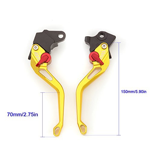 Amazon.com: FXCNC Motorcycle Short Brake Clutch Levers Compatible