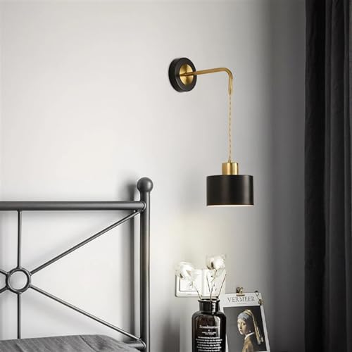 Lampe murale de chevet de chambre à coucher design minimaliste blanche - 4