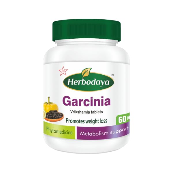 Herbodaya Garcinia Tablets - 350 mg each - 60 Tablets