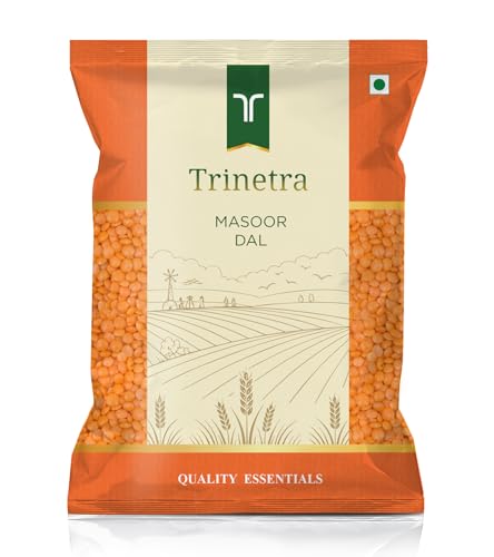 Trinetra Masoor Dal | Protein-Rich Split Pulses for Everyday Cooking | 1 kg