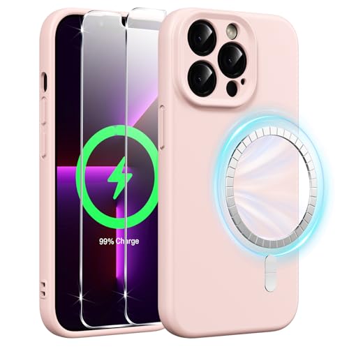 Custodia Magnetica Con Cavalletto Per IPhone 13 Pro Max – Trasparente Anti-ingiallimento, Con Pellicola, Compatibile Magsafe