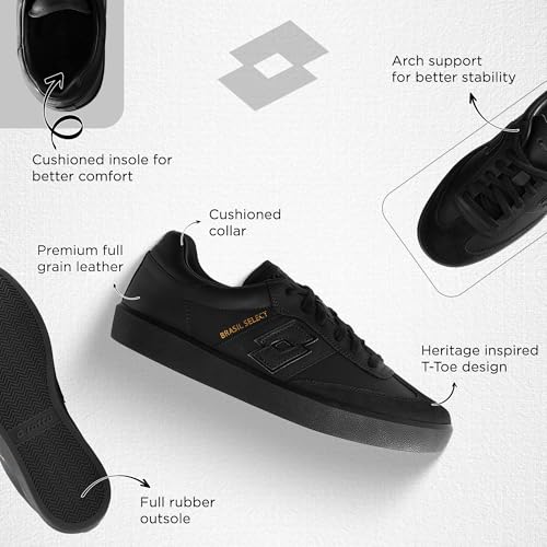 Image of Lotto Men Brasil Select OG Leather Sneakers