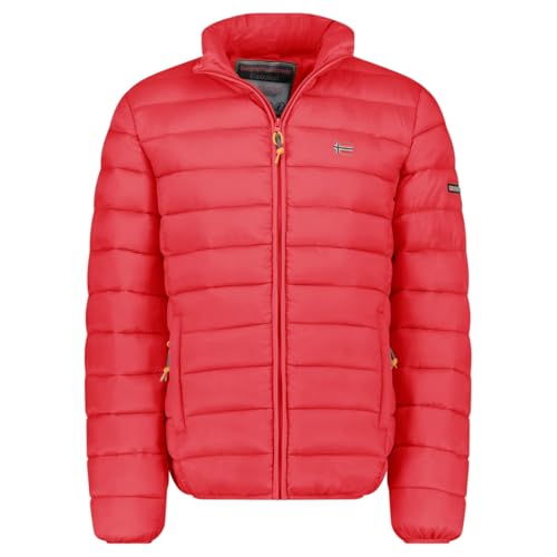 Geographical Norway Amigolor Men Basic - Doudoune Chaude Matelassee Homme Automne Hiver - Veste Manteau Chaud - Blouson Coupe Vent Manches Longues Rembourrage - Hommes...