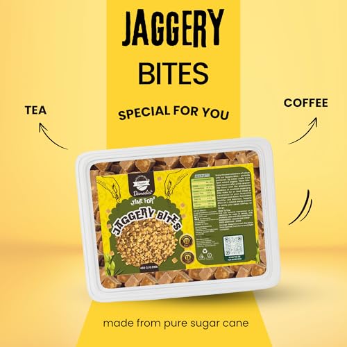 Danodia Foods Organic Snackable Jaggery Bites 1 lb (450g), Pure & Natural, No Additives Sweetener, Vegan & Gluten-Free, Nutrient-Rich Alternative to Refined Sugar for Tea & Coffee, Indian Origin | FDA Registered - Image 3