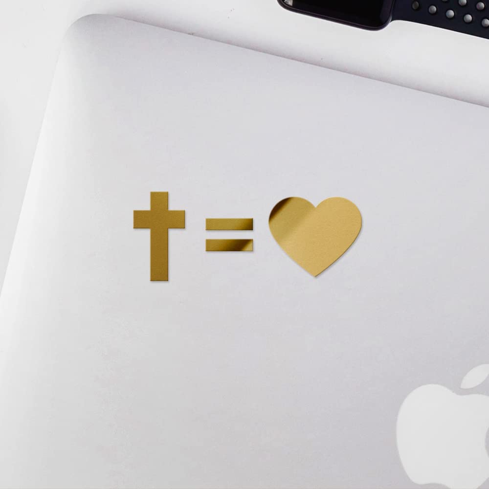 Amazon.com - Transparent Decal Stickers of Christian The Cross