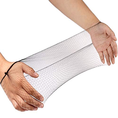 image for Smilco Hair Nets Invisible Elastic Edge Mesh 100 Pcs, BlackHair Nets 2