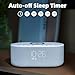 Sound Machine Alarm Clock Wireless Charger: Bluetooth 10W Stereo Sound Speaker Bedroom - White Noise Machine for Sleeping with 21 Soothing Sounds