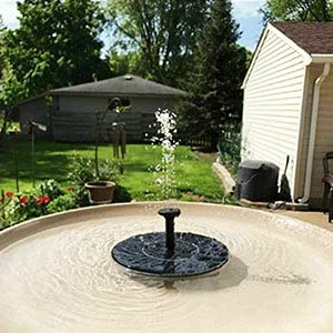 Drijvende Solar Fontein Tuin Fontein Decoratie Zwembad Vijver Zonnepaneel Aangedreven Waterpomp Tuin Decoratie Vogelbad D16CM - Image 7