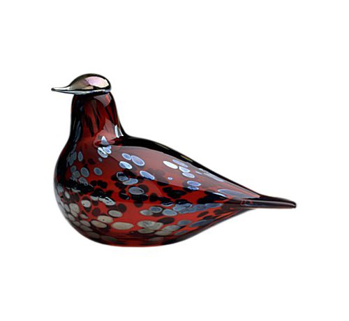 Preisvergleich Produktbild Iittala Birds by Toikka - Rotkelchen - Cranberry