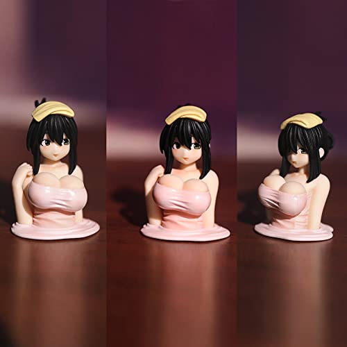 Jinyunduosp 1.0 Shake Shake Girl Car Dashboard Decorations, Posing Mini Bobbleheads Dolls thumb #4
