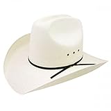 Resistol Quarter Horse 60 - (7X) Bangora Straw Cowboy Hat (7 3/4) Natural