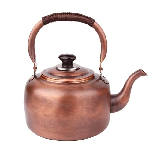 Czajnik do herbaty z gwizdkiem – czajniczek do herbaty z uchwytem, odpowiedni do kuchenek gazowych, idealny dla miłośników herbaty i kawy, klasyczny gwizdający design