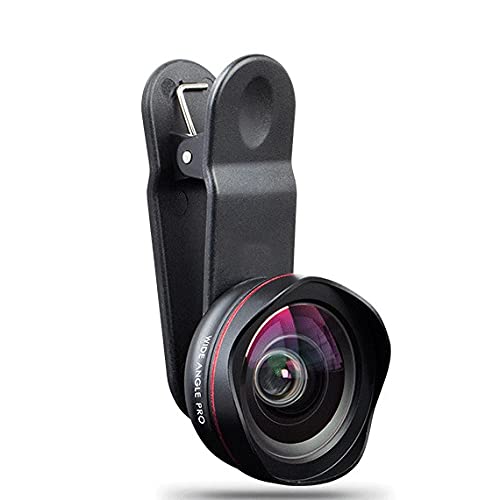 2 In 1 Cell Phone Lens 115° Wide Angle Lens HD Front and Rear Universal Mobile Phone Lens Portable and Detachable Lens Clip Desi